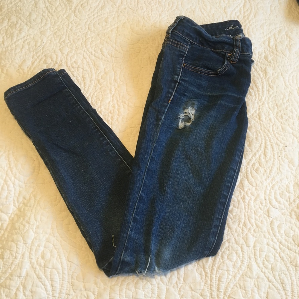 American Eagle Ripped Jeggings